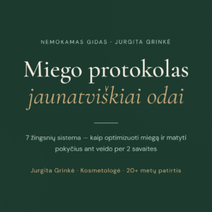 Miego protokolas jaunatviškiai odai